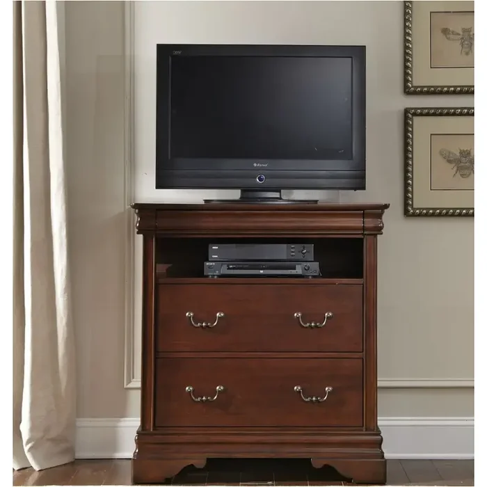 709-br45 Liberty Furniture Carriage Court Media Chest