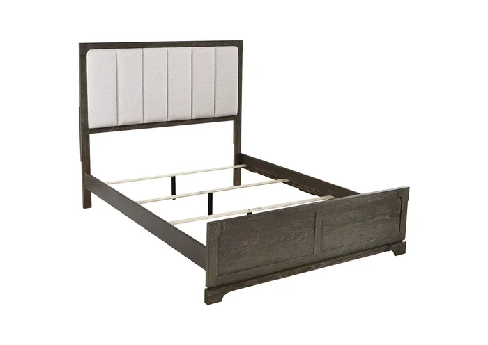 Gran Park 59-inch Queen Panel Bed Dark Cocoa