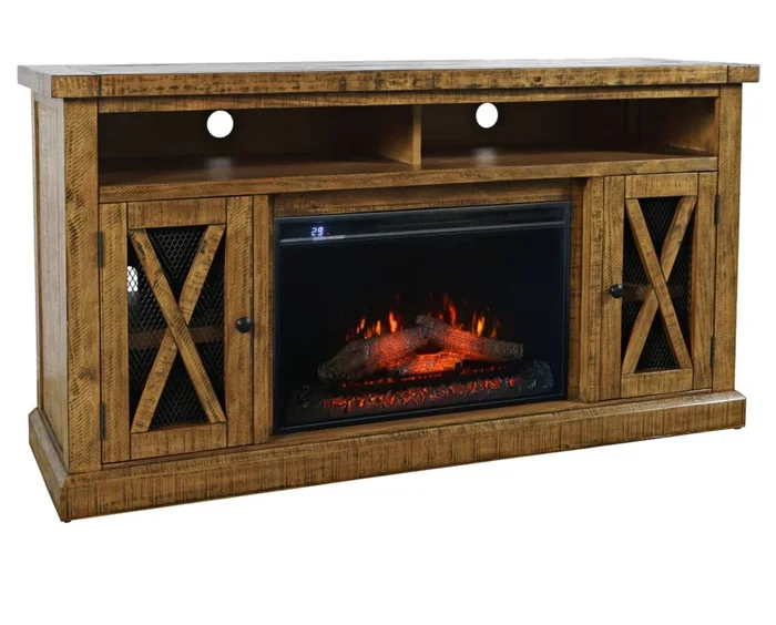 Tafton 60″ Electric Fireplace TV Stand